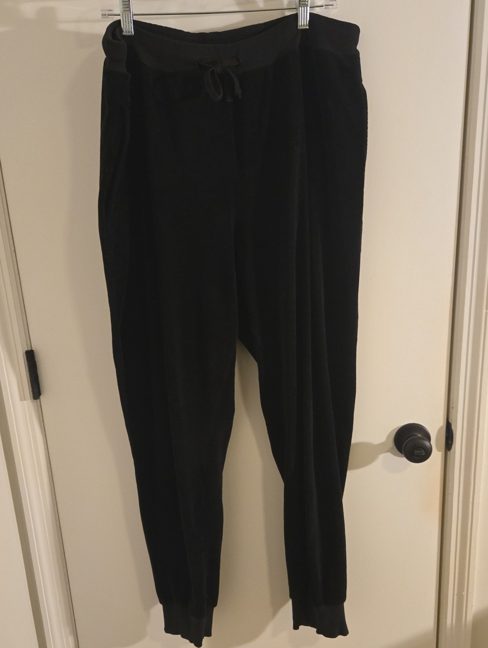 Killstar Spiderweb Embossed Velvet Jogger L Goth Arachno